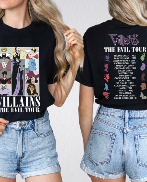 Disney Villains Evil Tour Halloween