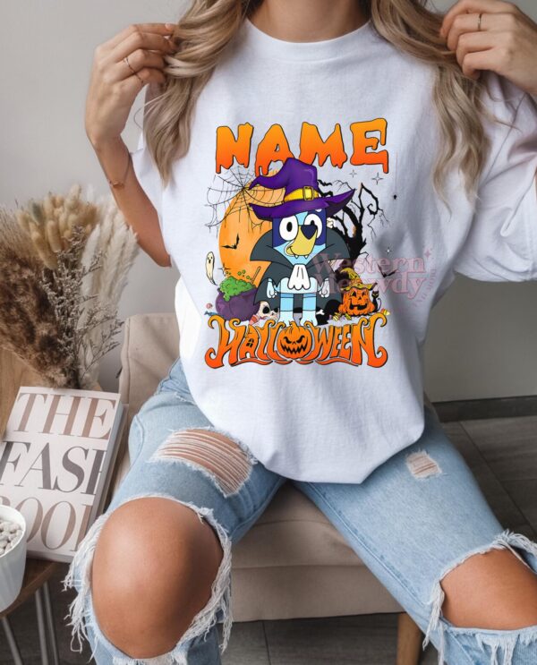Customize Name Bluey Halloween – 2D