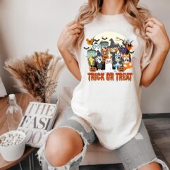 Bluey Family Trick Or Treat Halloween – 2D