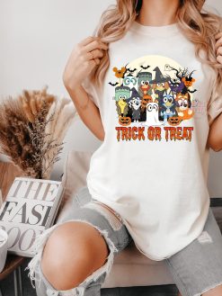 Bluey Family Trick Or Treat Halloween – 2D