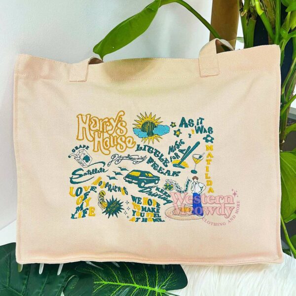 Harry Styles Song Tote Bag