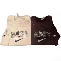 Toothless Dragon and Light Fury Ver5 Couple Sweatshirt