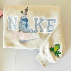 Tiana Princess And Frog Embroidered Sweatshirt