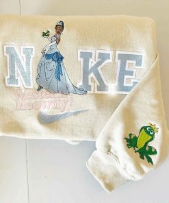 Tiana Princess And Frog Embroidered Sweatshirt