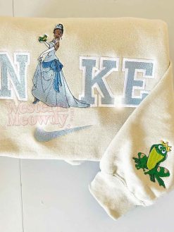 Tiana Princess And Frog Embroidered Sweatshirt