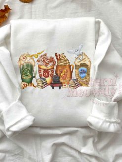 Harry Potter Coffee Cup Halloween Sweatshirt