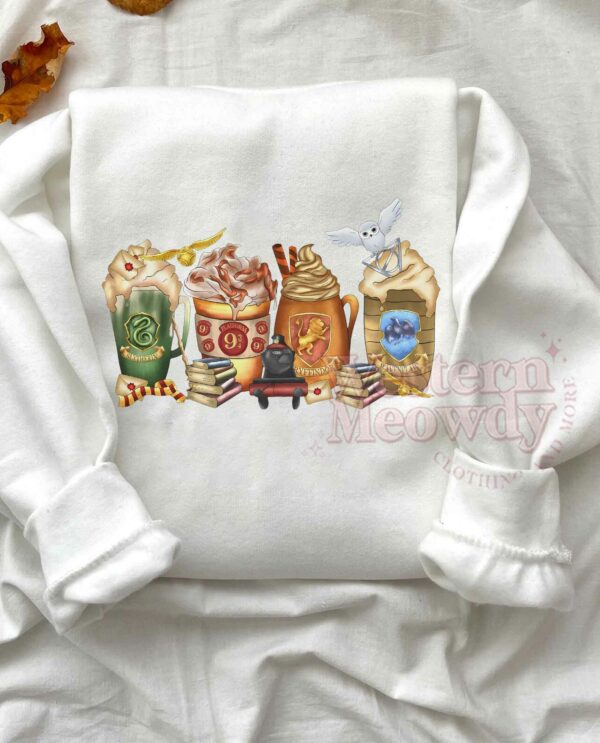 Harry Potter Coffee Cup Halloween Sweatshirt