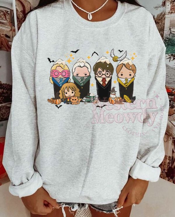 Hogwarts House Coffee Cup Harry Potter Sweatshirt