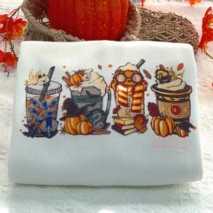 Hogwarts Coffee Cups Harry Potter Sweatshirt