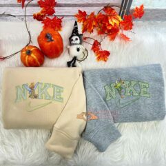 Tinker Bell And Peter Pan Couple Sweatshirt