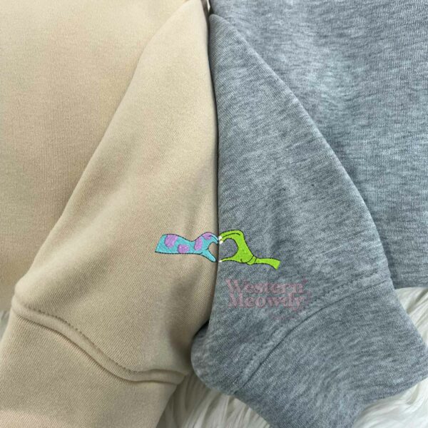 Mike Wazowski And Sullivan Couple Sweatshirt