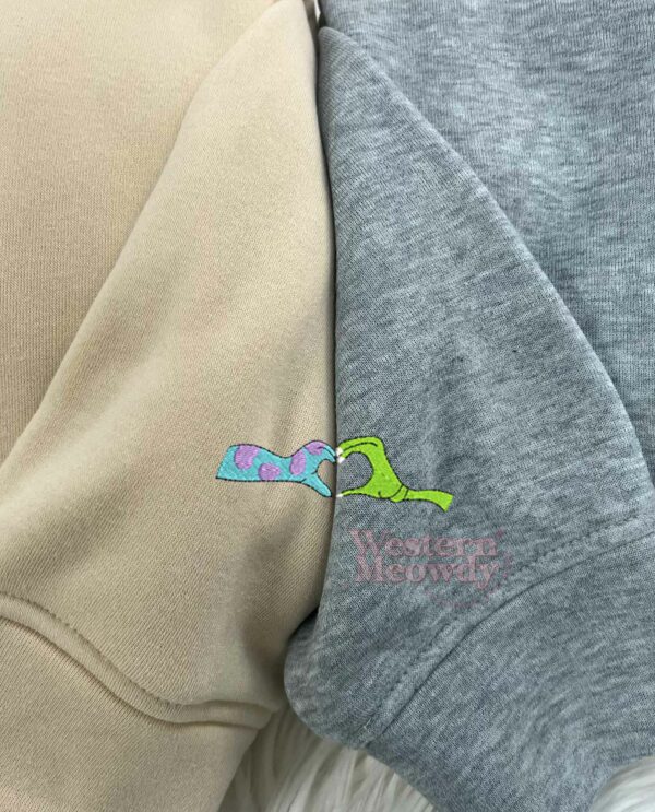 Mike Wazowski And Sullivan Couple Sweatshirt