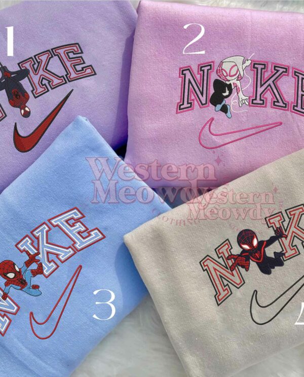 Spider Man Embroidered Sweatshirt