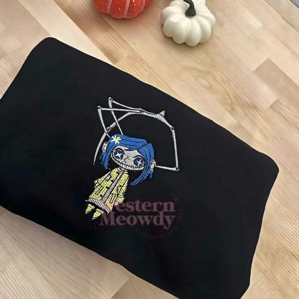 Coraline Ver2 Embroidered Sweatshirt