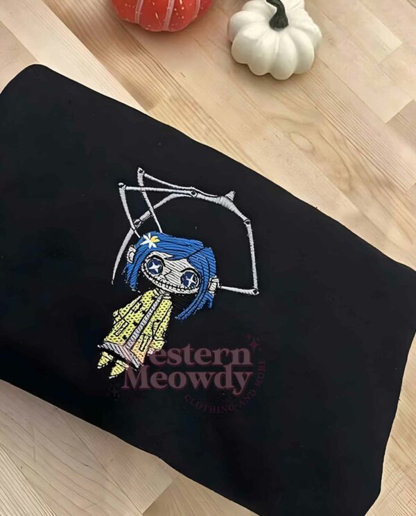 Coraline Ver2 Embroidered Sweatshirt