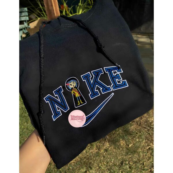 Coraline Ver4 Embroidered Sweatshirt