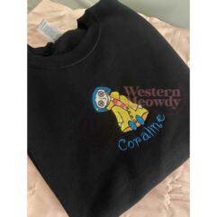 Coraline Ver5 Embroidered Sweatshirt