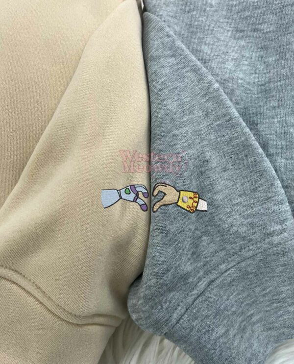 Buzz Lightyear And Bo Peep Couple Sweatshirt