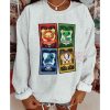 Harry Potter Animals Coffee Cups Halloween Sweatshirt