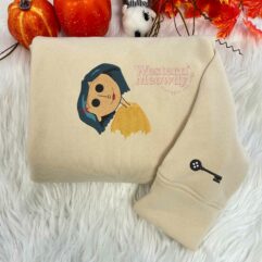 Coraline Ver6 Embroidered Sweatshirt