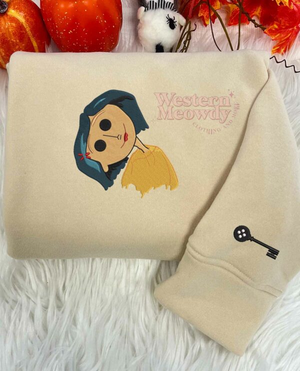 Coraline Ver6 Embroidered Sweatshirt