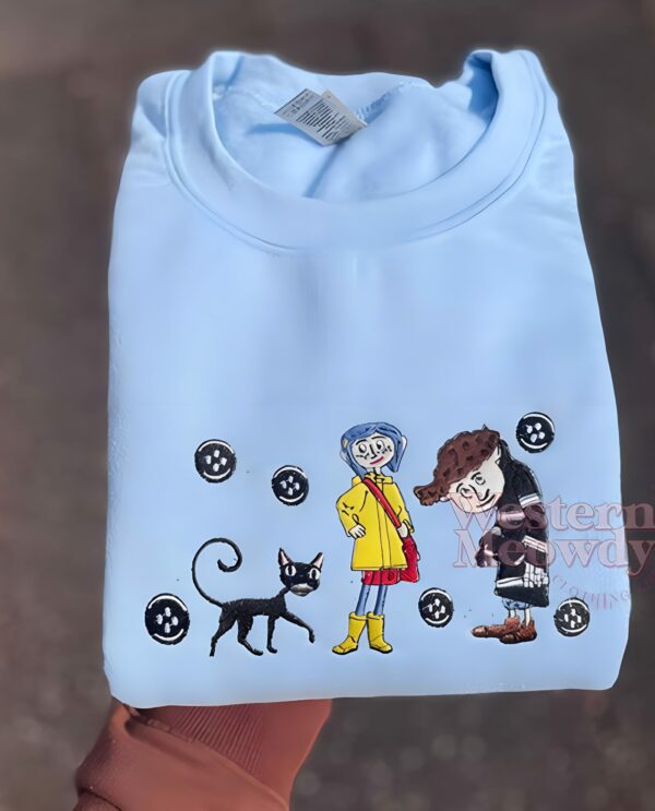 Coraline Ver7 Embroidered Sweatshirt