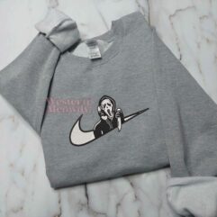 Scream Movie Embroidered Halloween Sweatshirt