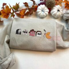 Halloween Killer Squad Embroidered Sweatshirt