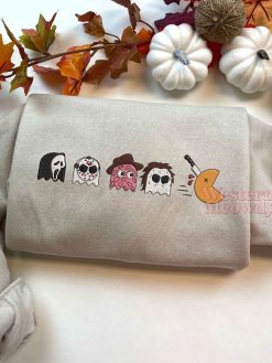 Halloween Killer Squad Embroidered Sweatshirt