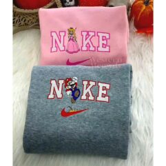 Mario and Princess Peach Couple Sweatshirt