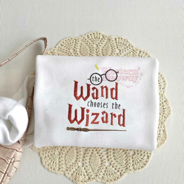 Harry Potter The Wand Choose The Wizard Sweatshirt