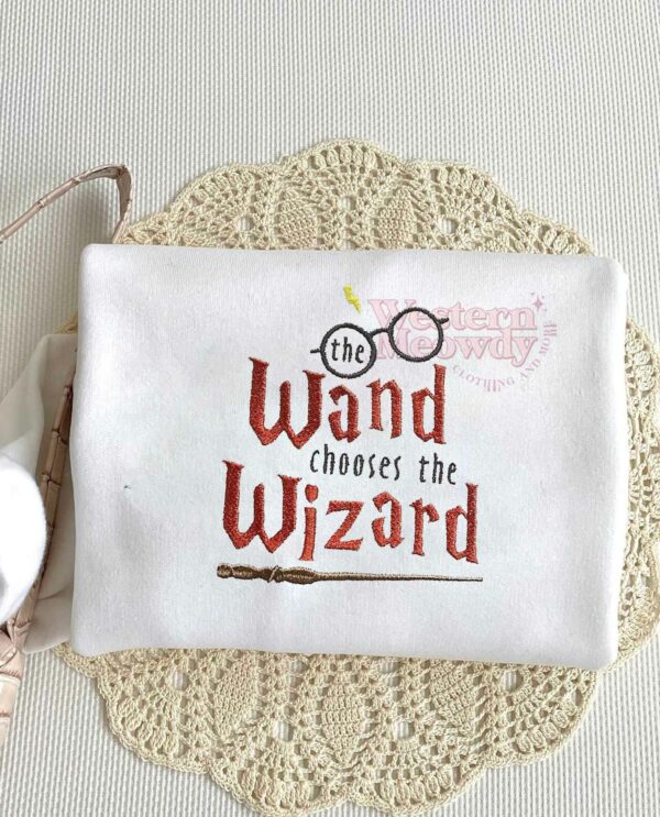 Harry Potter The Wand Choose The Wizard Sweatshirt