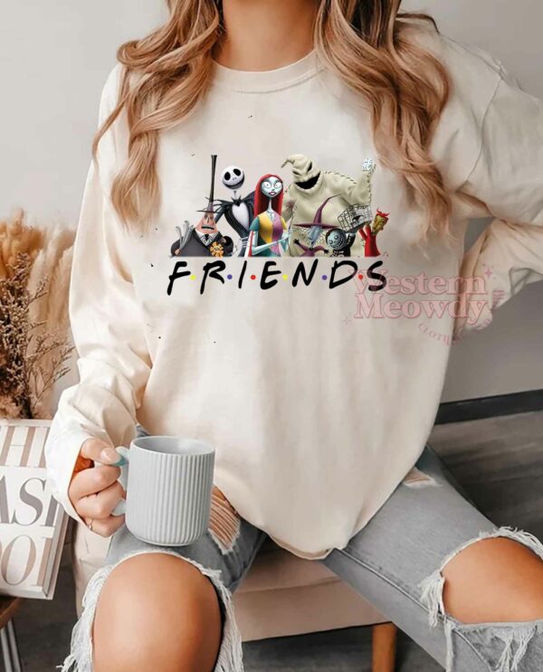 Nightmare Before Christmas Sally Jack and Friends Shirt