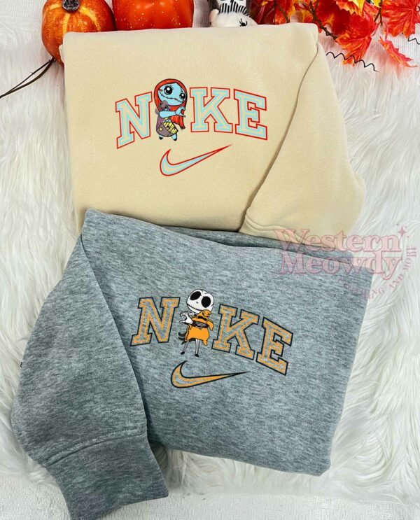 Nightmare Before Christmas Sally And Jack 2D Sweatshirt