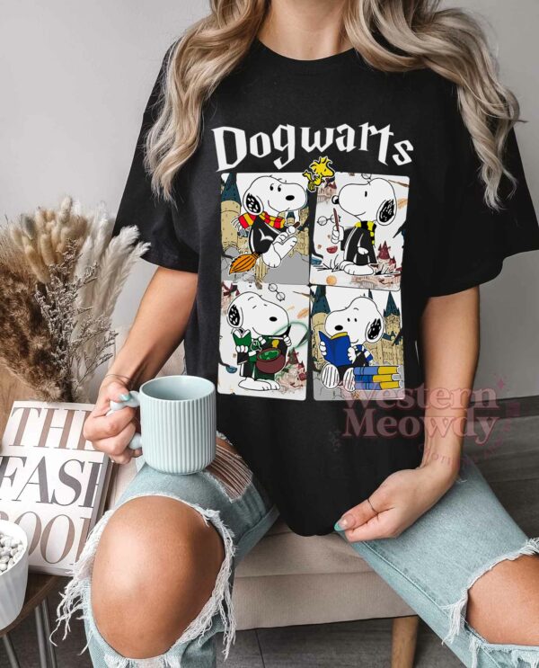 Harry Potter Dogwarts Snoopy Halloween Sweatshirt