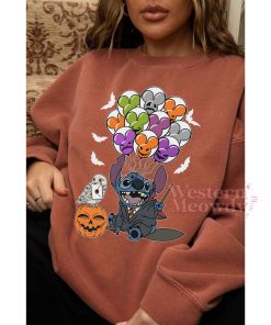 Harry Potter Stitch Bubble Halloween Sweatshirt