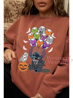 Harry Potter Stitch Bubble Halloween Sweatshirt