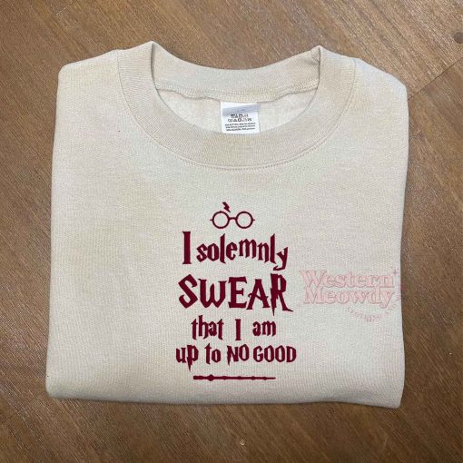 Harry Potter Wand Embroidered Sweatshirt