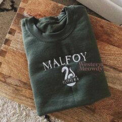 Draco Malfoy Slytherin – Harry Potter Embroidered Sweatshirt Draco Malfoy Slytherin – Harry Potter Embroidered Sweatshirt