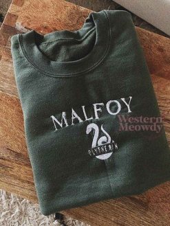 Draco Malfoy Slytherin – Harry Potter Embroidered Sweatshirt