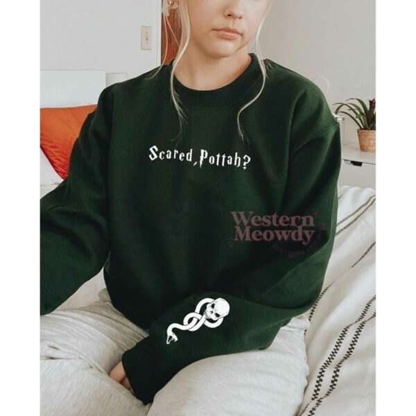Draco Malfoy Slytherin – Scared Pottah Sweatshirt