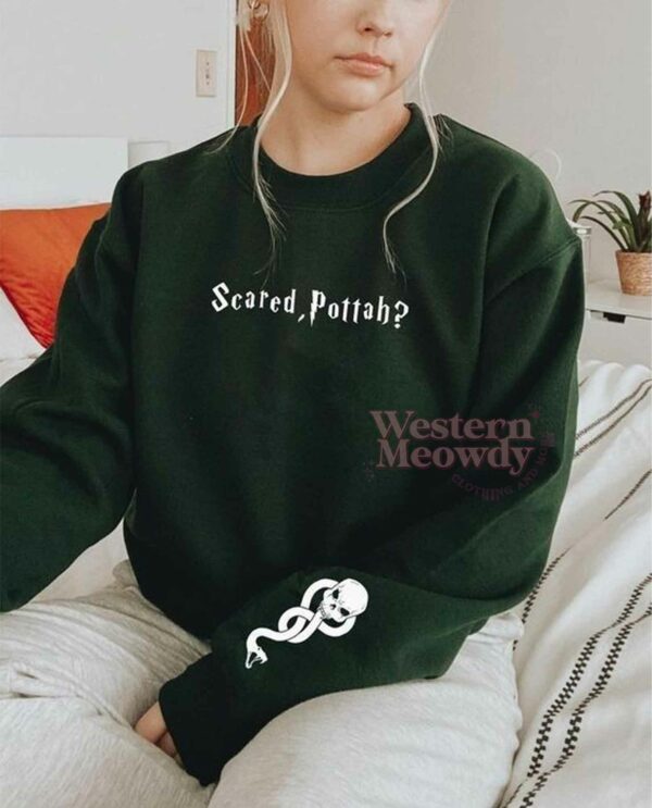 Draco Malfoy Slytherin – Scared Pottah Sweatshirt