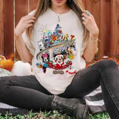Stitch and Mickey Merry Christmas Sweatshirt