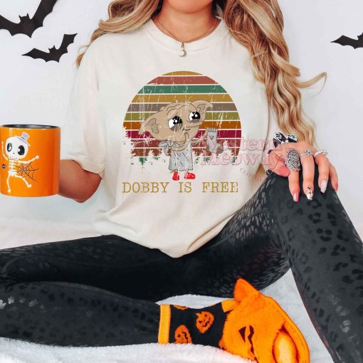Dobby Is Free Halloween – Harry Potter Sweatshirt