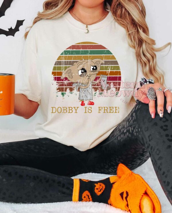 Dobby Is Free Halloween – Harry Potter Sweatshirt