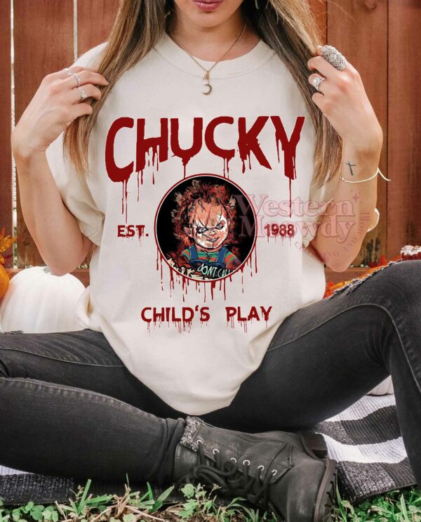 Chucky Child’s Play Est 1988 Halloween Killer Sweatshirt