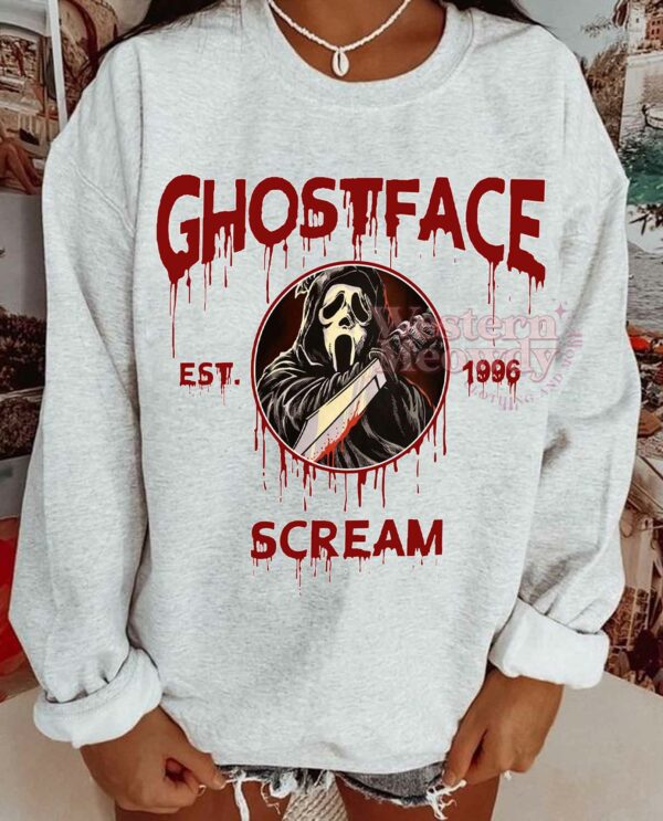Ghost Face Scream Est 1996 Halloween Killer Shirt