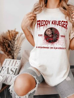 Freddy Krueger a nightmare on elm street Est 1984 – Halloween Killer Shirt