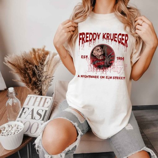Freddy Krueger a nightmare on elm street Est 1984 – Halloween Killer Shirt