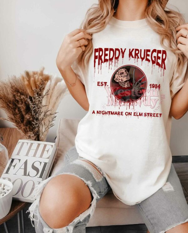 Freddy Krueger a nightmare on elm street Est 1984 – Halloween Killer Shirt